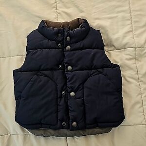 12-18 month Baby Gap Puffer Vest , Navy Blue